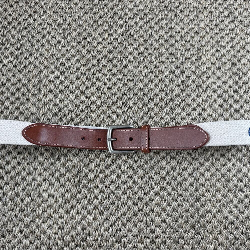 SOLD Peter Millar Needle Point Men’s Golf Belt Size 34
